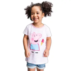 Girl's T-shirt Cerda Peppa Pig image-1