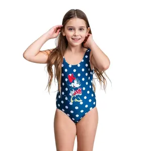 1-piece swimsuit for girls Cerda Minnie image-0