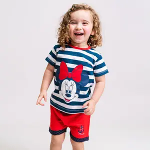 Baby girl t-shirt and shorts set Cerda Minnie image-3