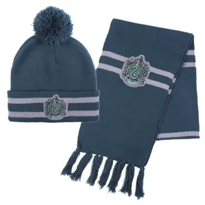 Children's hat and scarf set Cerda Harry Potter Slytherin image-0