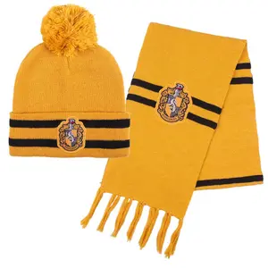 Children's hat and scarf set Cerda Harry Potter Hufflepuff image-0