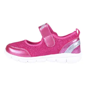 Lightweight eva glitter baby girl sneakers Cerda Peppa pig image-1