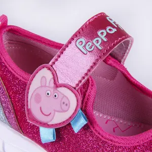 Lightweight eva glitter baby girl sneakers Cerda Peppa pig image-4