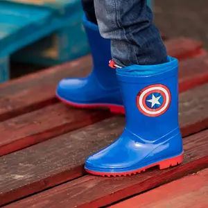 Girl's pvc rain boots Cerda Avengers image-1