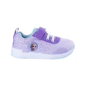 Baby girl's woven pvc sole sneakers Cerda Frozen II image-0