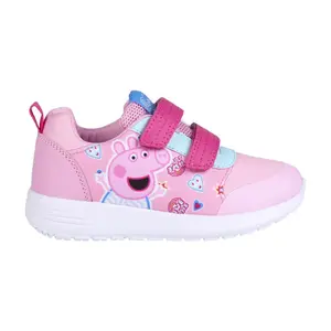 Baby girl's light eva polyester sole sneakers Cerda Peppa pig image-0