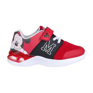 Baby boy sneakers with eva sole and mickey character light Cerda image-0