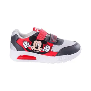 Sneakers with pvc sole and elastic light for kids Cerda Mickey image-1