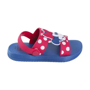 Casual elastic beach sandals for baby girls Cerda Minnie image-0