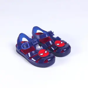 Baby boy pvc jellyfish beach sandals Cerda Spiderman image-2