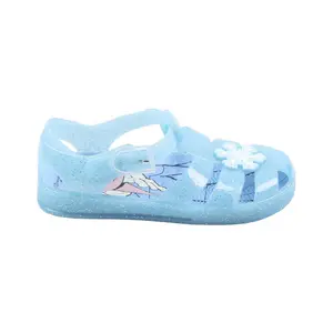 Baby girl pvc jellyfish beach sandals Cerda Frozen II image-0