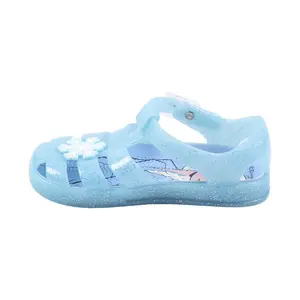 Baby girl pvc jellyfish beach sandals Cerda Frozen II image-1