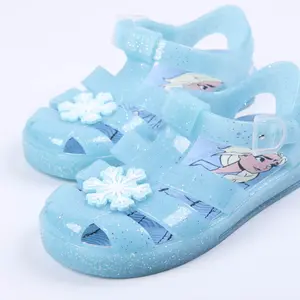 Baby girl pvc jellyfish beach sandals Cerda Frozen II image-3