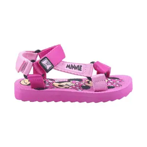 Girl's casual scratch beach sandals Cerda Minnie image-0