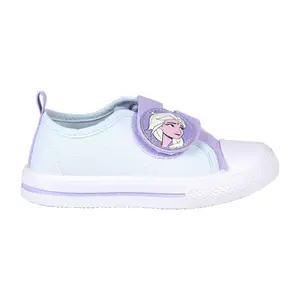Baby girl pvc cotton sole sneakers Cerda Frozen II image-0