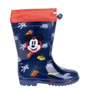 Baby boy pvc rain boots Cerda Mickey image-0