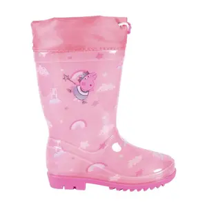 Baby girl pvc rain boots Cerda Peppa Pig image-0
