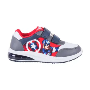Pvc-soled sneakers with light for kids Cerda Avengers image-1