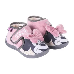 Baby girl slippers Cerda Media bota 3D minnie image-0