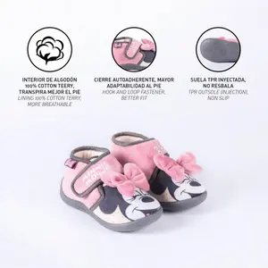 Baby girl slippers Cerda Media bota 3D minnie image-4