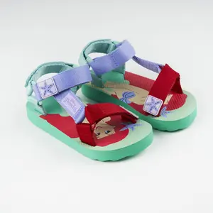 Girl's casual scratch beach sandals Cerda Princess La Sirenita image-1