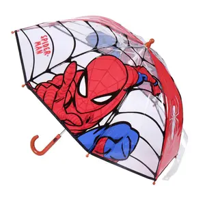 Children's manual umbrella Cerda Poe bulle spiderman image-0