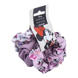Set of 3 girl's scrunchies Cerda Minnie image-0