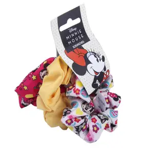 Set of 3 girl's scrunchies Cerda Minnie image-0