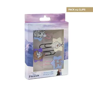 Set of 4 paper clips for girls Cerda Frozen II image-0