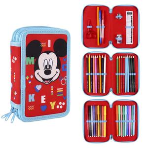 Plumier avec accessoires enfant Cerda Mickey