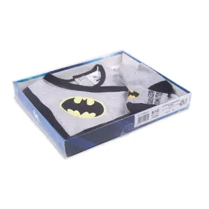 Zusammen body, cape, chaussettes et bavoir bébé garçon Cerda Batman image-3