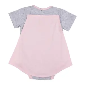 Ensemble body, jupe, chaussette et bavoir bébé fille Cerda DC Superhero Girls image-2