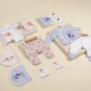 Baby boy 2-piece pyjama set, cap, bib and muffler Cerda Mickey image-6