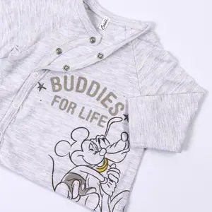 Baby boy 2-piece pyjama set, cap, bib, mittens Cerda Disney image-2