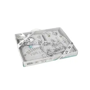 Baby boy 2-piece pyjama set, cap, bib, mittens Cerda Disney image-6