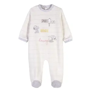 Baby velvet cotton romper Cerda Snoopy image-0