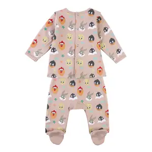 Baby romper with interlock feet Cerda Looney tunes piolin image-1