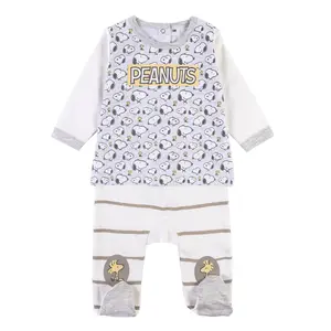 Baby romper with interlock feet Cerda Snoopy image-0