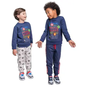 Children's brushed cotton 3-piece tracksuit Cerda Marvel image-1