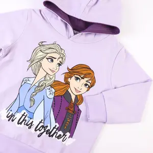 Girl's brushed cotton tracksuit Cerda Frozen II image-2