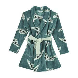 Children's fleece bathrobe Cerda The Mandalorian image-0