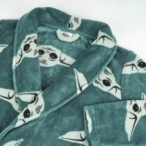 Children's fleece bathrobe Cerda The Mandalorian image-2