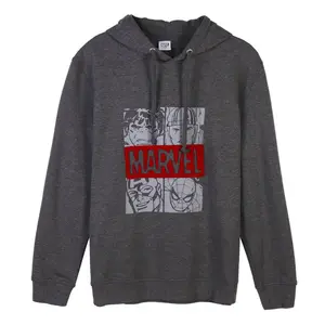 Sweatshirt à capuche conton brossé Cerda Marvel