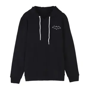 Brushed cotton hooded sweatshirt Cerda Batman image-0