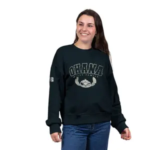 Women's brushed cotton sweatshirt Cerda Stitch image-1