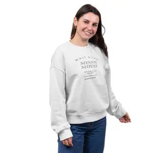 Women's brushed cotton sweatshirt Cerda Minnie image-0