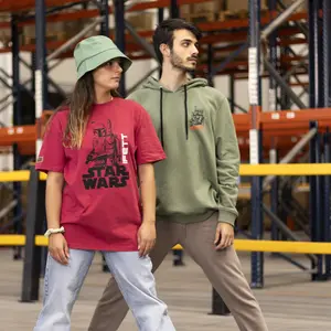 Sweatshirt à capuche coton brossé Cerda The Mandalorian image-1