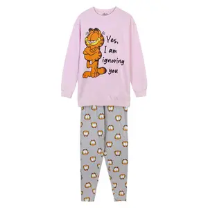 Pijama largo de mujer Cerda Brushed Garfield image-2