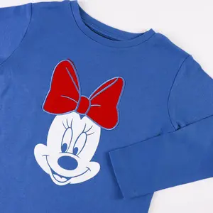 Baby girl long pyjamas Cerda Minnie Interlock image-4