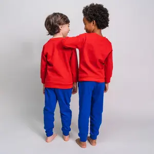 Baby boy brushed cotton joggers Cerda Spiderman image-3